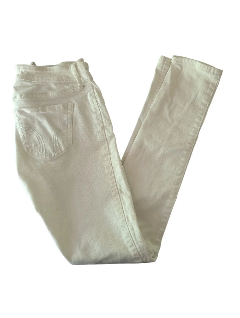 Hollister  White Super Skinny Jeans Size 3